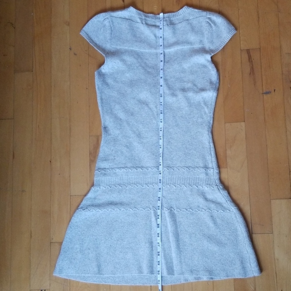 Gusto Knitwear Angora wool gray dress XS  - Small - Picture 3 of 8